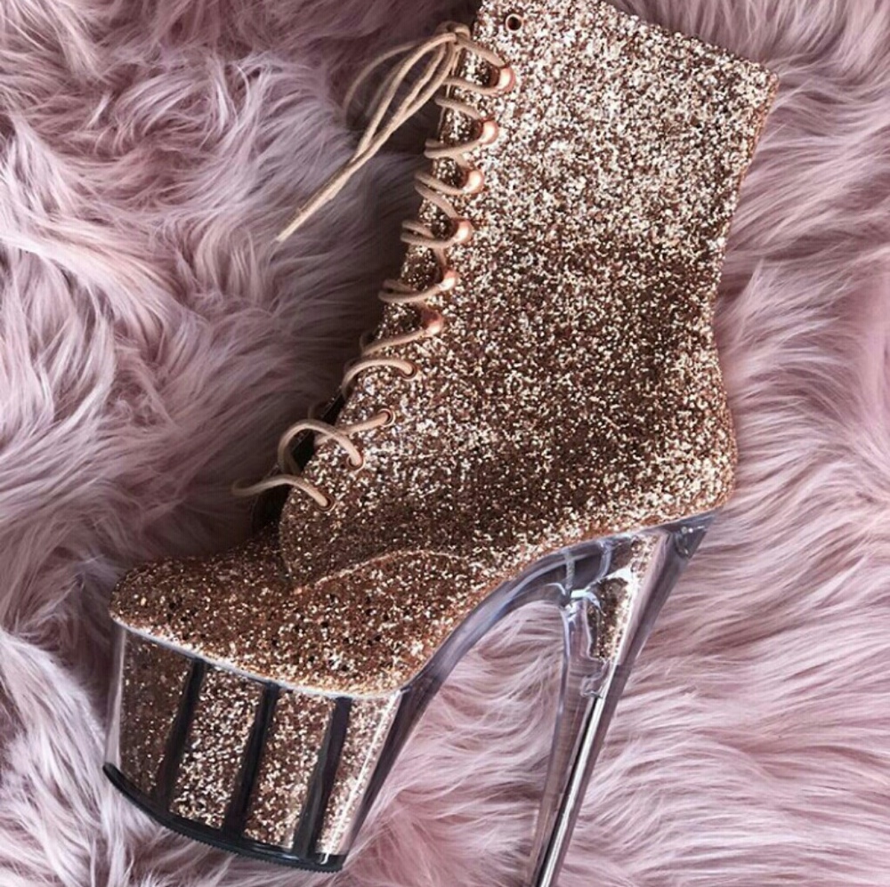 Lace boots
